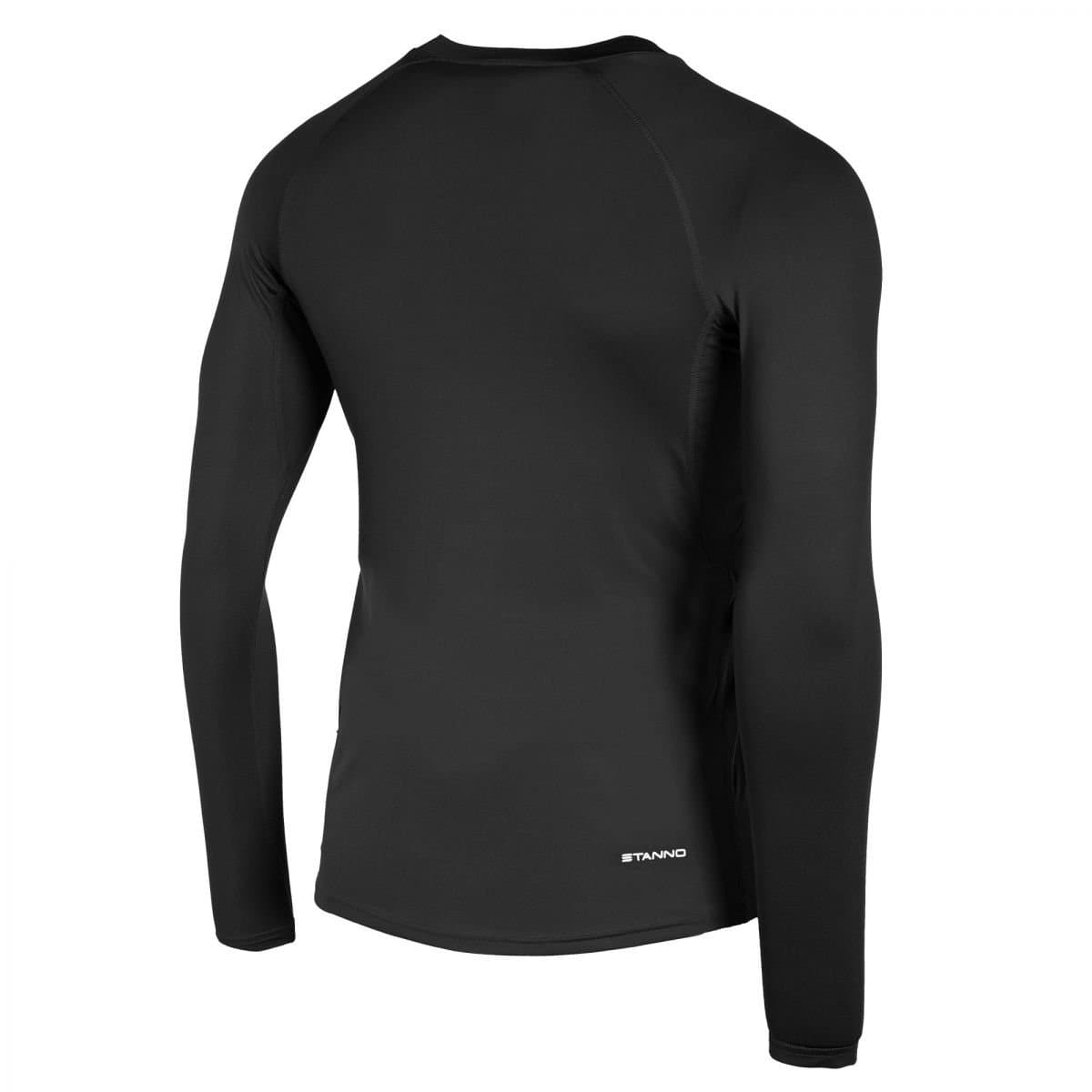Stanno Core Baselayer Long Sleeve Thermo Sportshirt Heren Zwart 2xl thumbnail 3