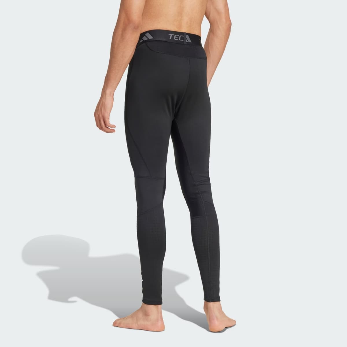 Adidas Techfit Cold Dry Thermobroek Heren Zwart Xs thumbnail 3