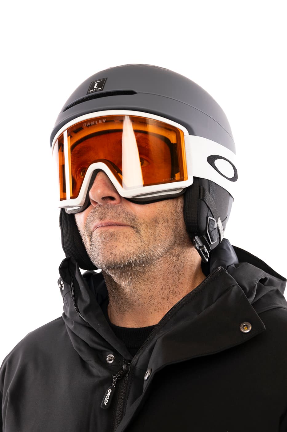 Oakley Target Line L Ski/snowboardbril Wit 1
