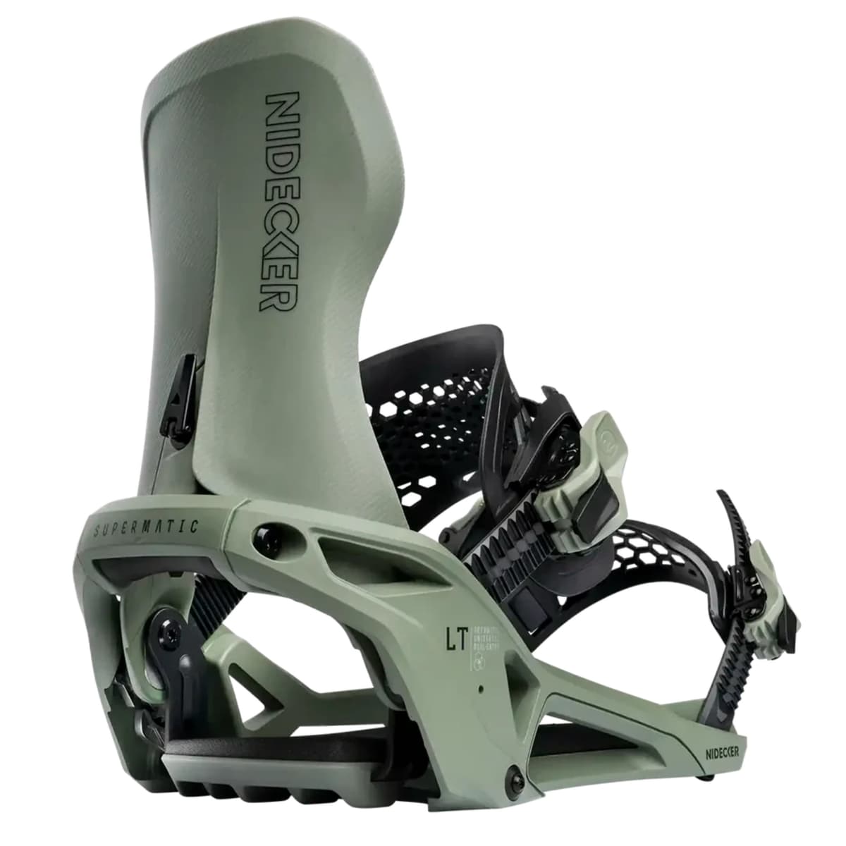 Nidecker Lt Supermatic Snowboard Binding Groen L thumbnail 3