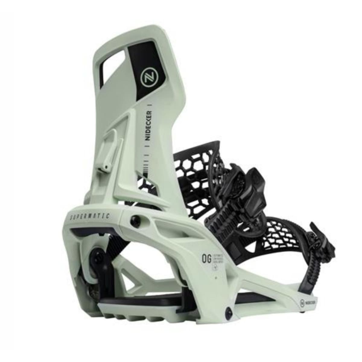 Nidecker Og Supermatic Snowboard Binding Mint Xl