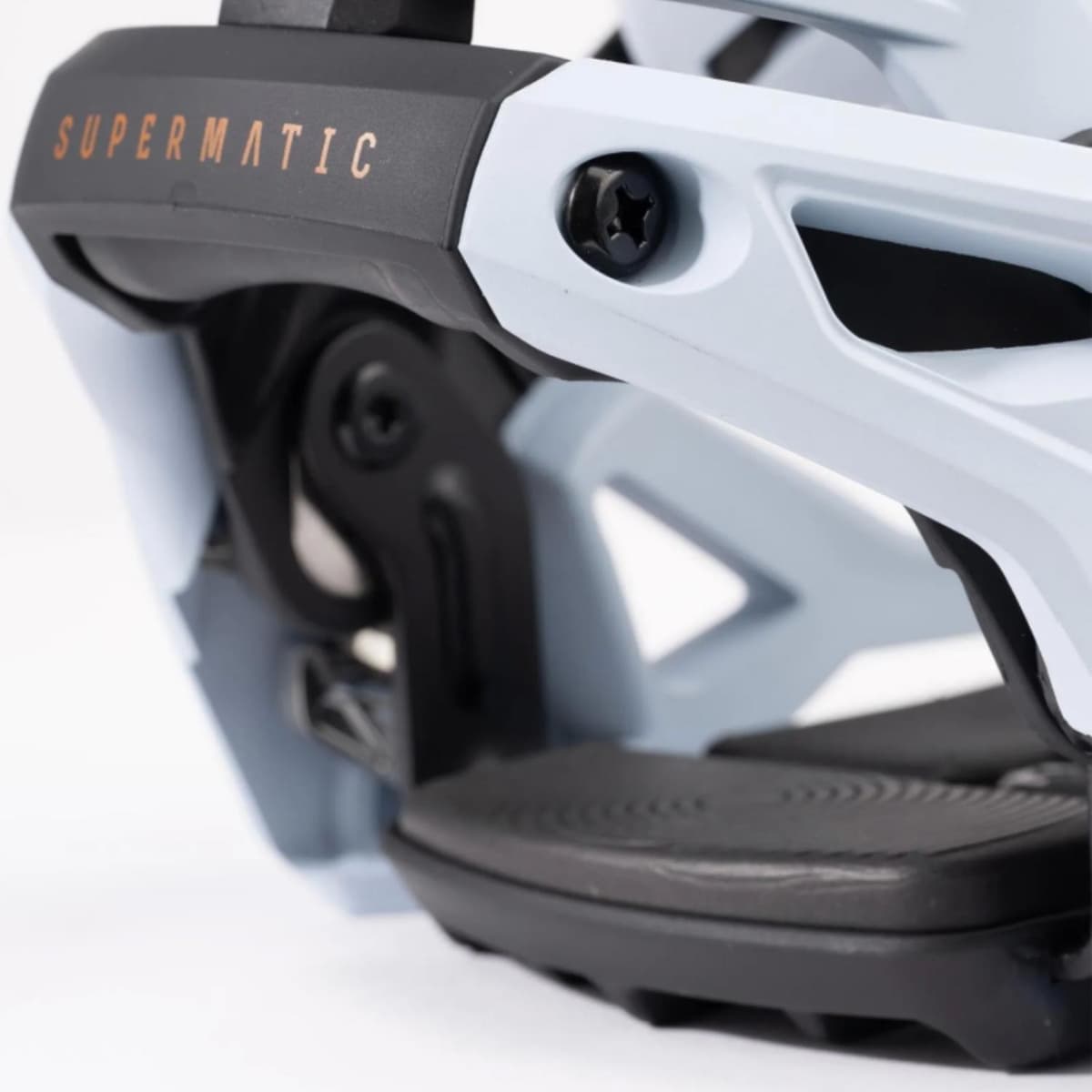 Nidecker Supermatic Snowboard Binding Blauw S thumbnail 4