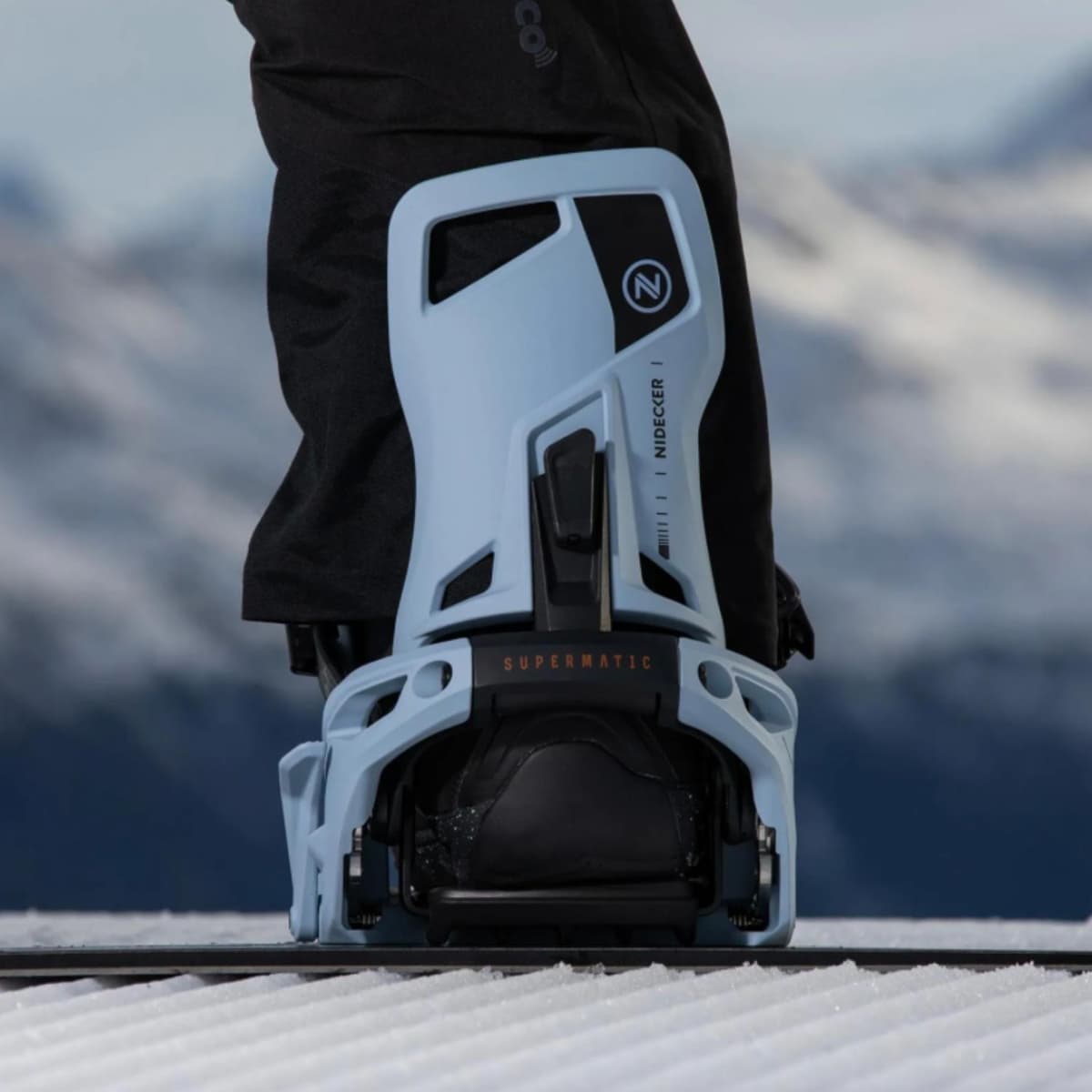 Nidecker Supermatic Snowboard Binding Blauw S thumbnail 3