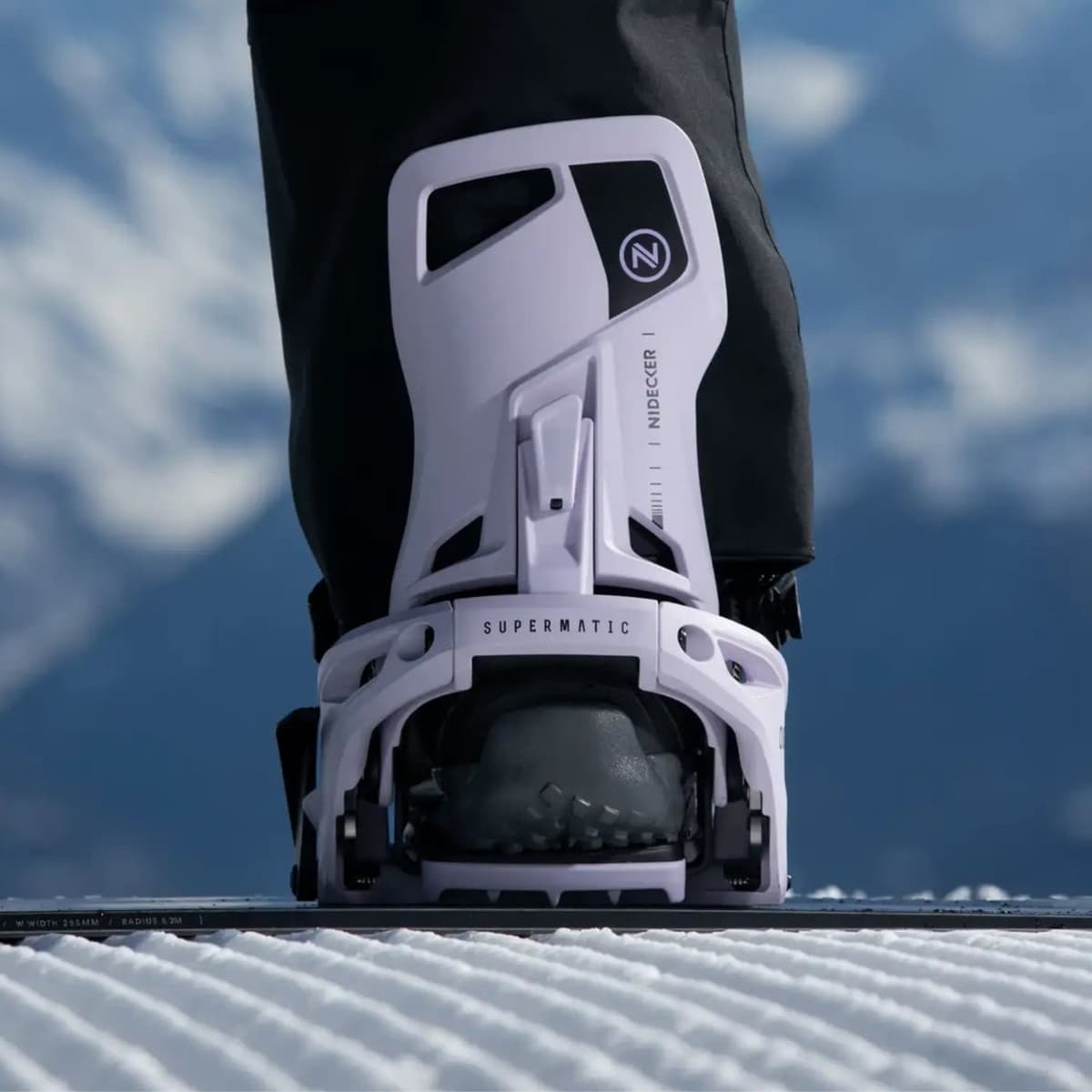 Nidecker Og Supermatic Snowboard Binding Lila S thumbnail 2