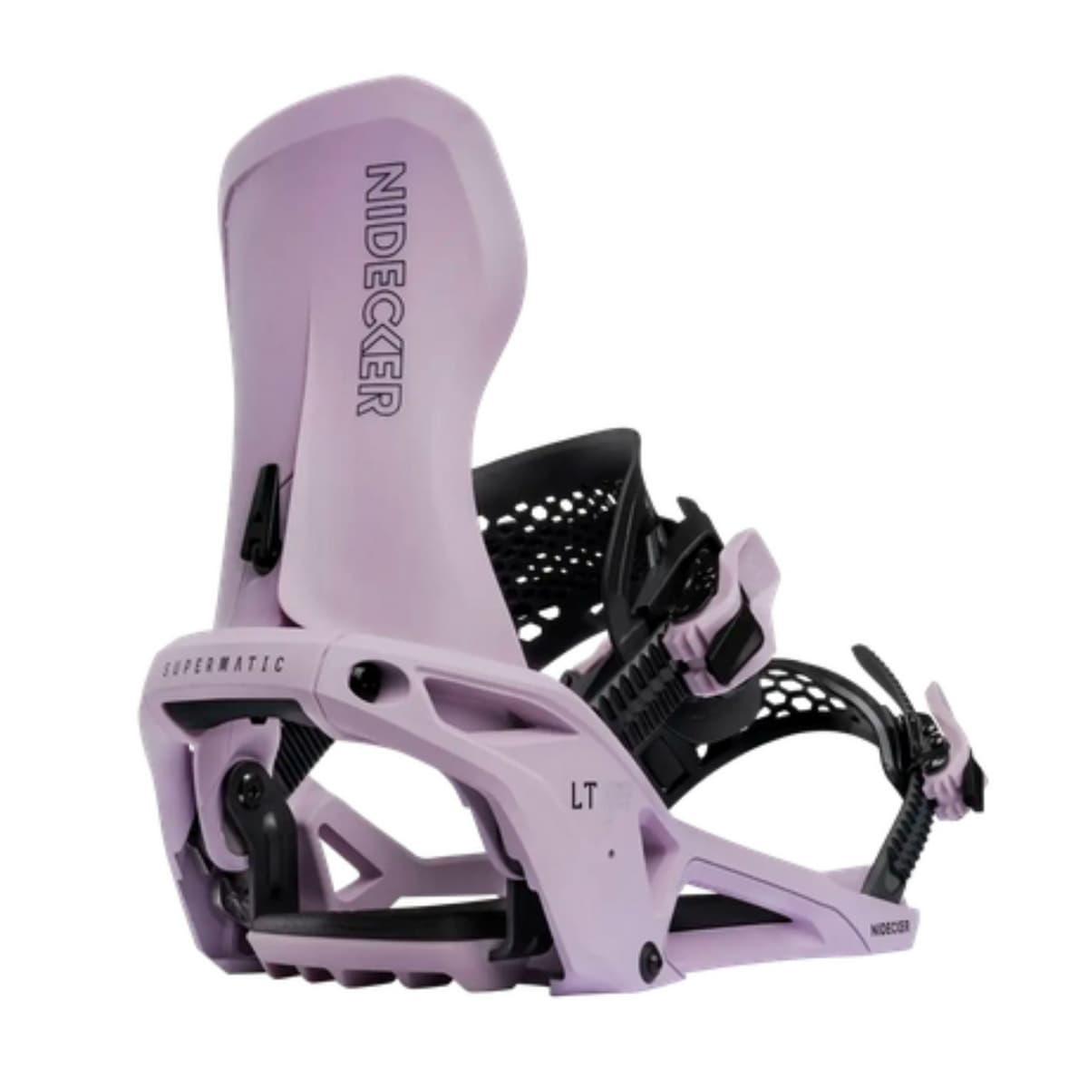 Nidecker Lt Supermatic Snowboard Binding Lila L
