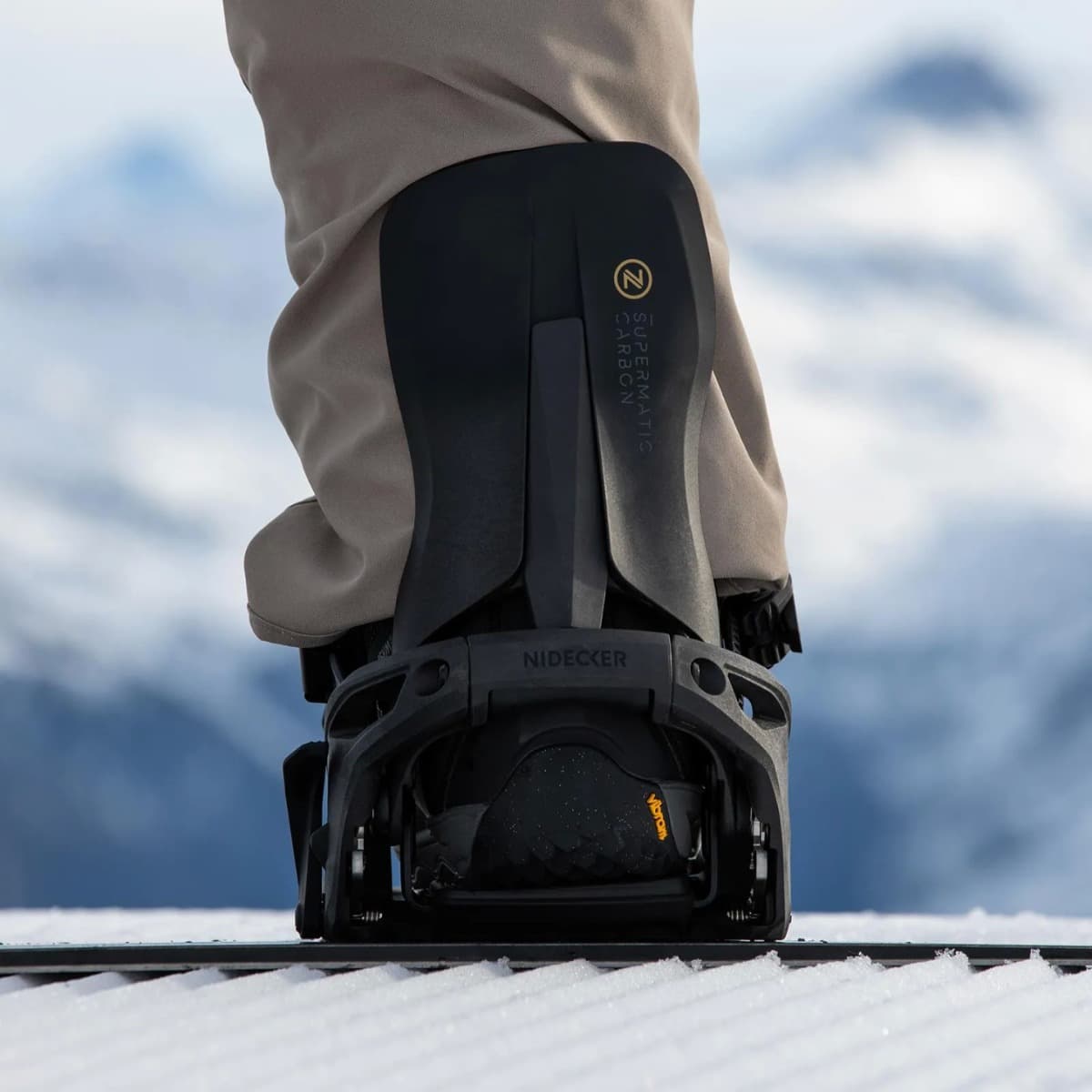 Nidecker Supermatic-carbon Snowboard Binding Zwart Xl thumbnail 2