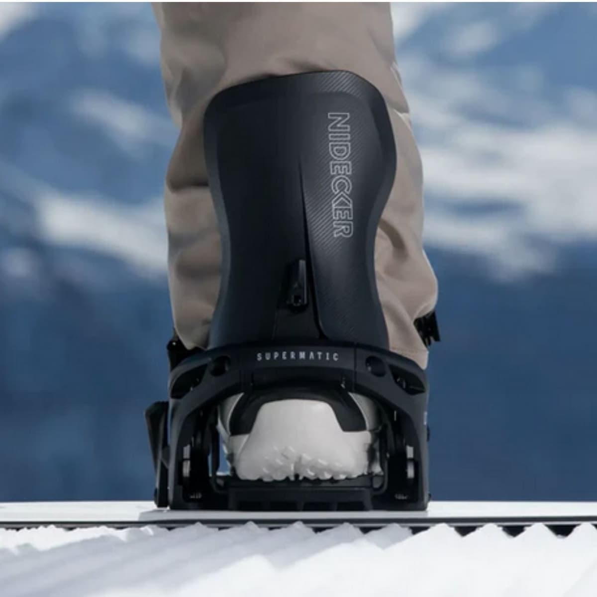 Nidecker Lt Supermatic Snowboard Binding Zwart L thumbnail 5