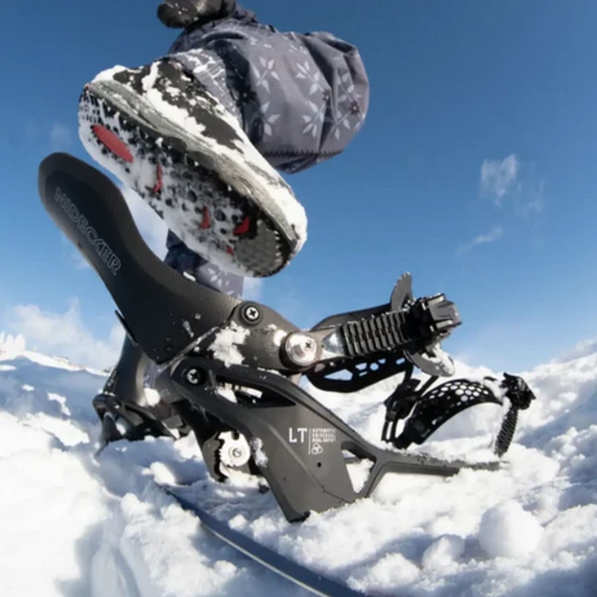 Nidecker Lt Supermatic Snowboard Binding Zwart L thumbnail 4