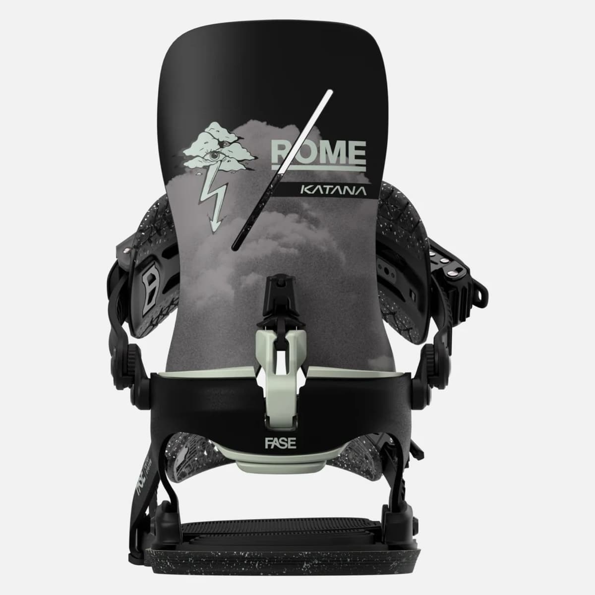 Rome Katana Aw Fase X Stale Snowboard Binding Zwart S thumbnail 5