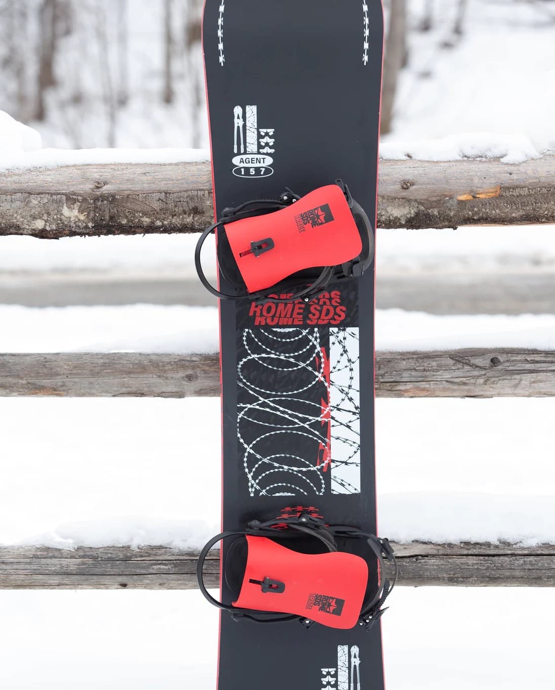 Rome Trace Snowboard Binding Zwart Dessin M thumbnail 2