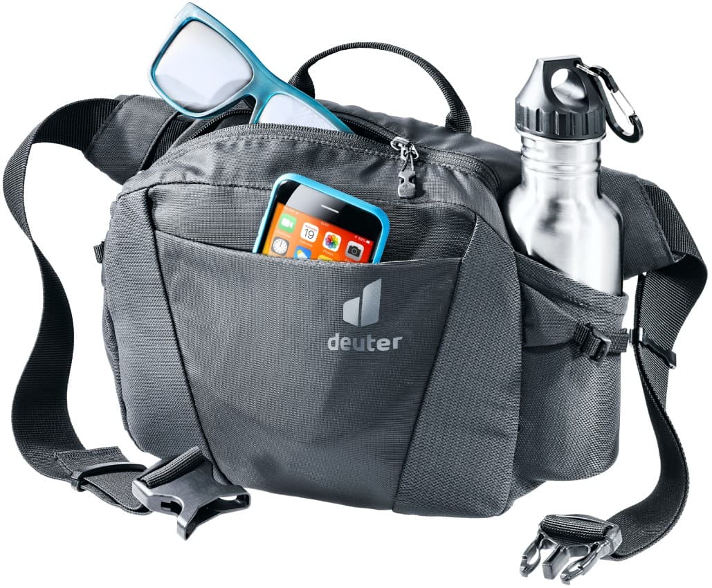 Deuter Travel Belt Plus 2 Fles Houders Heuptas Zwart 1 thumbnail 4