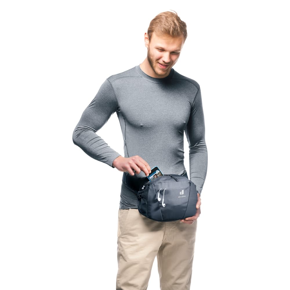 Deuter Travel Belt Plus 2 Fles Houders Heuptas Zwart 1 thumbnail 2