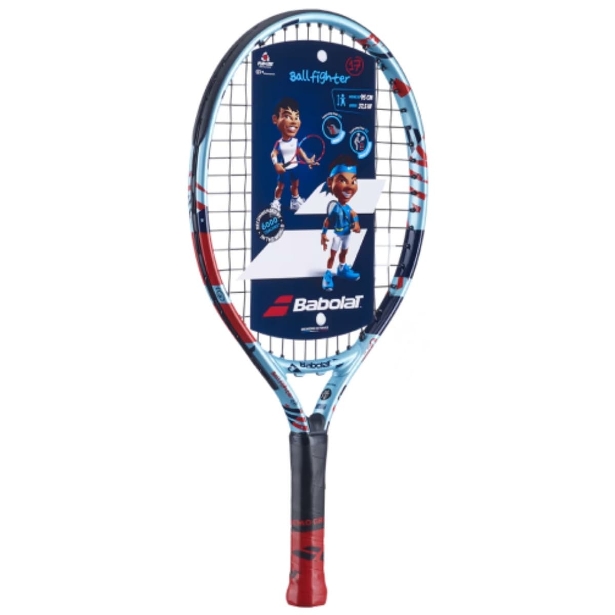 Babolat Ballfighter 17 Tennisracket Junior Blauw 17 thumbnail 5