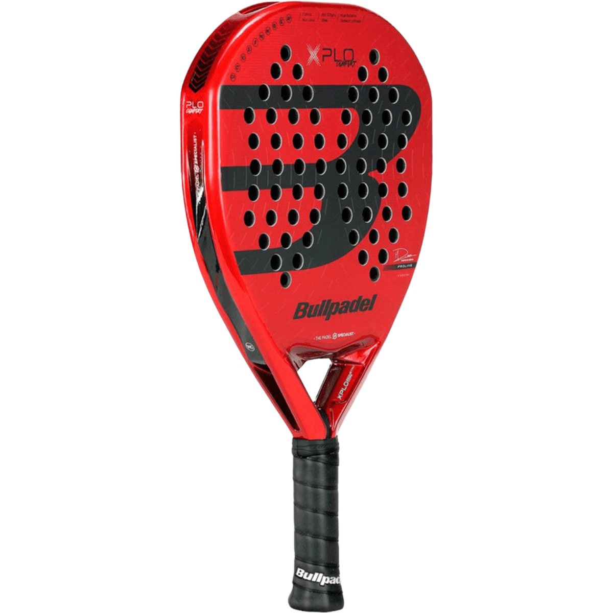 Bullpadel Xplo Comfort 25 Padelracket Rood 1 thumbnail 5