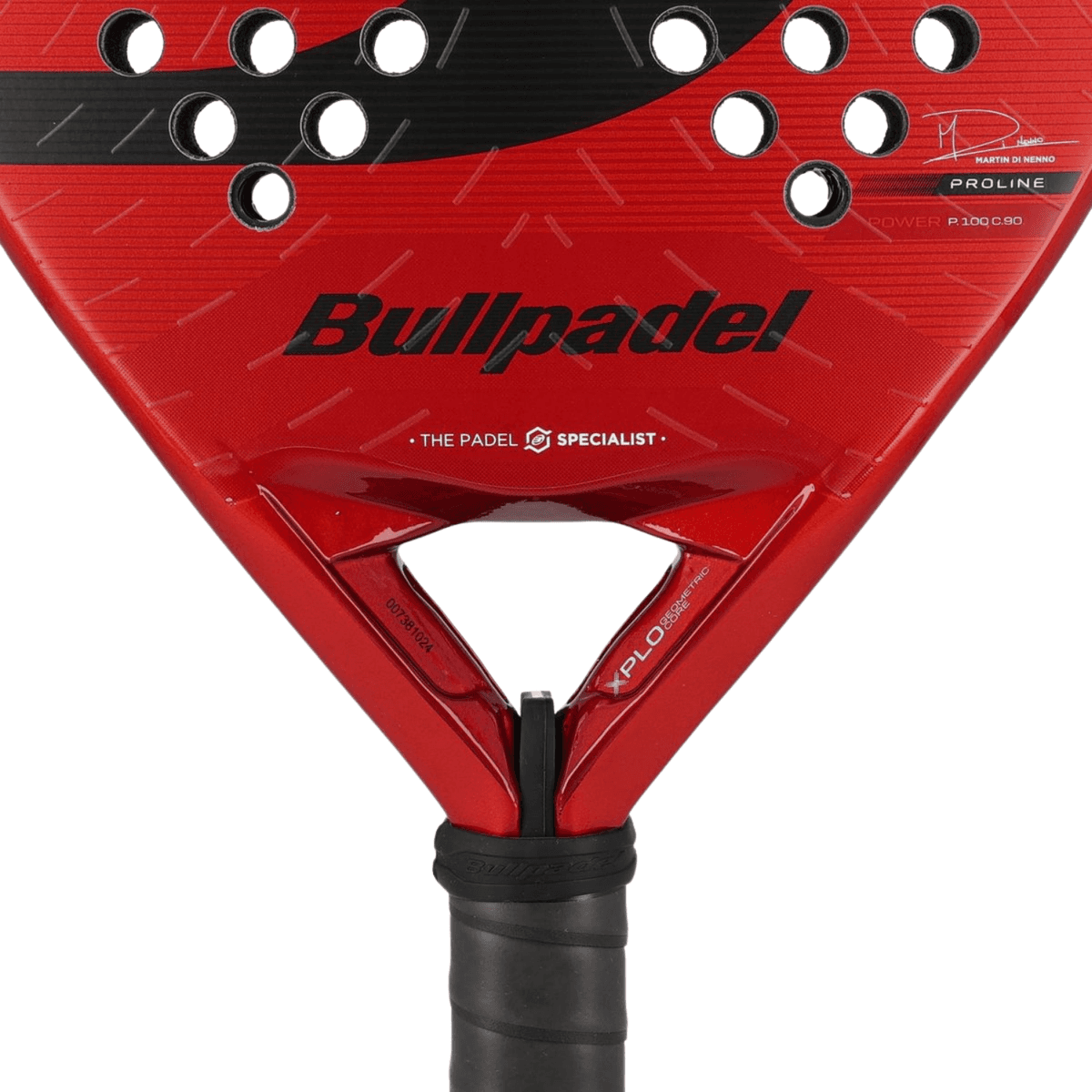 Bullpadel Xplo Comfort 25 Padelracket Rood 1 thumbnail 2