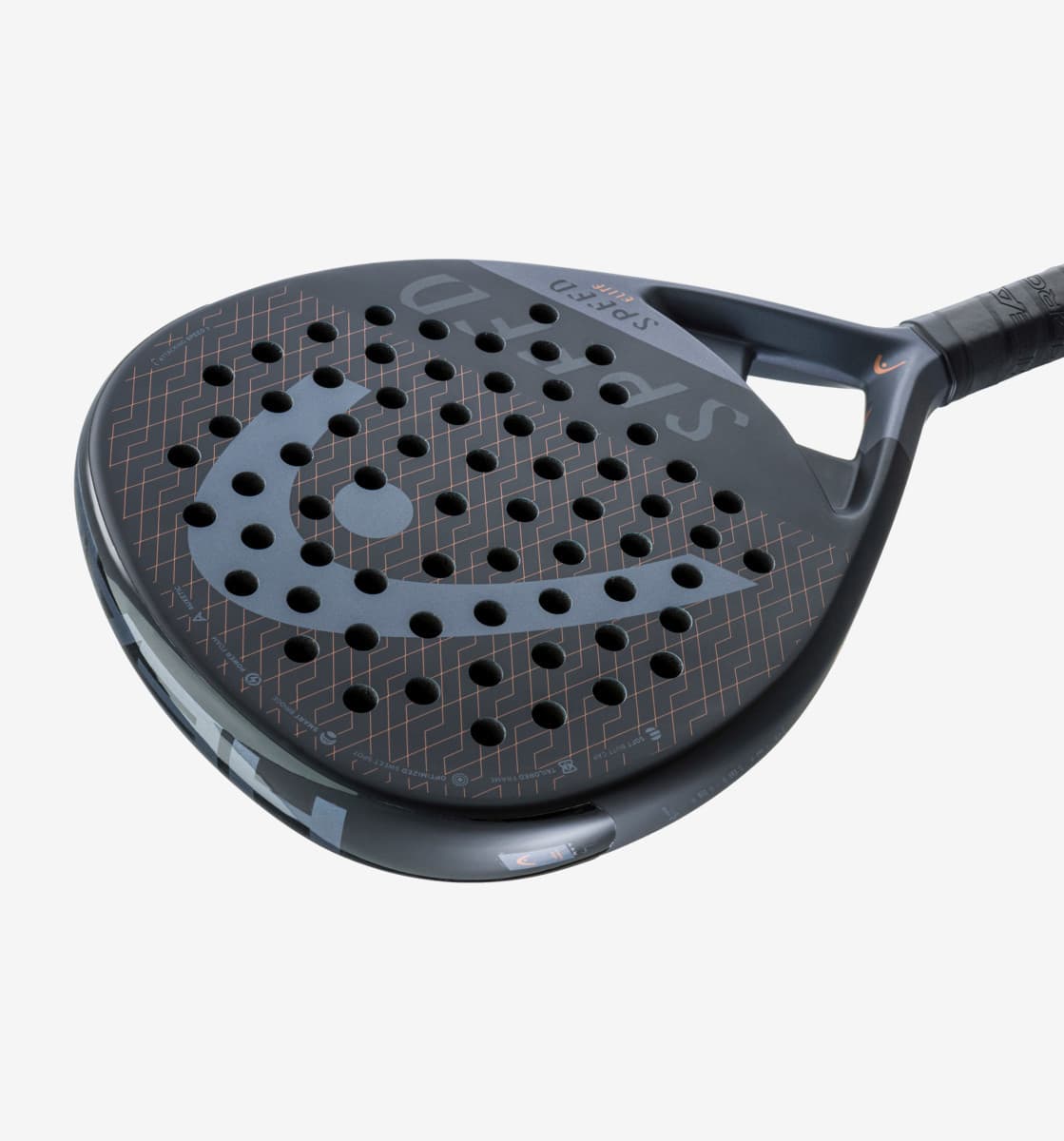 Head Speed Elite 2023 Padelracket Zwart 1 thumbnail 3