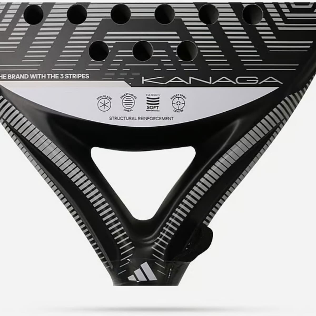 Adidas Kanaga Exo Soft Padelracket Zwart 1 thumbnail 2