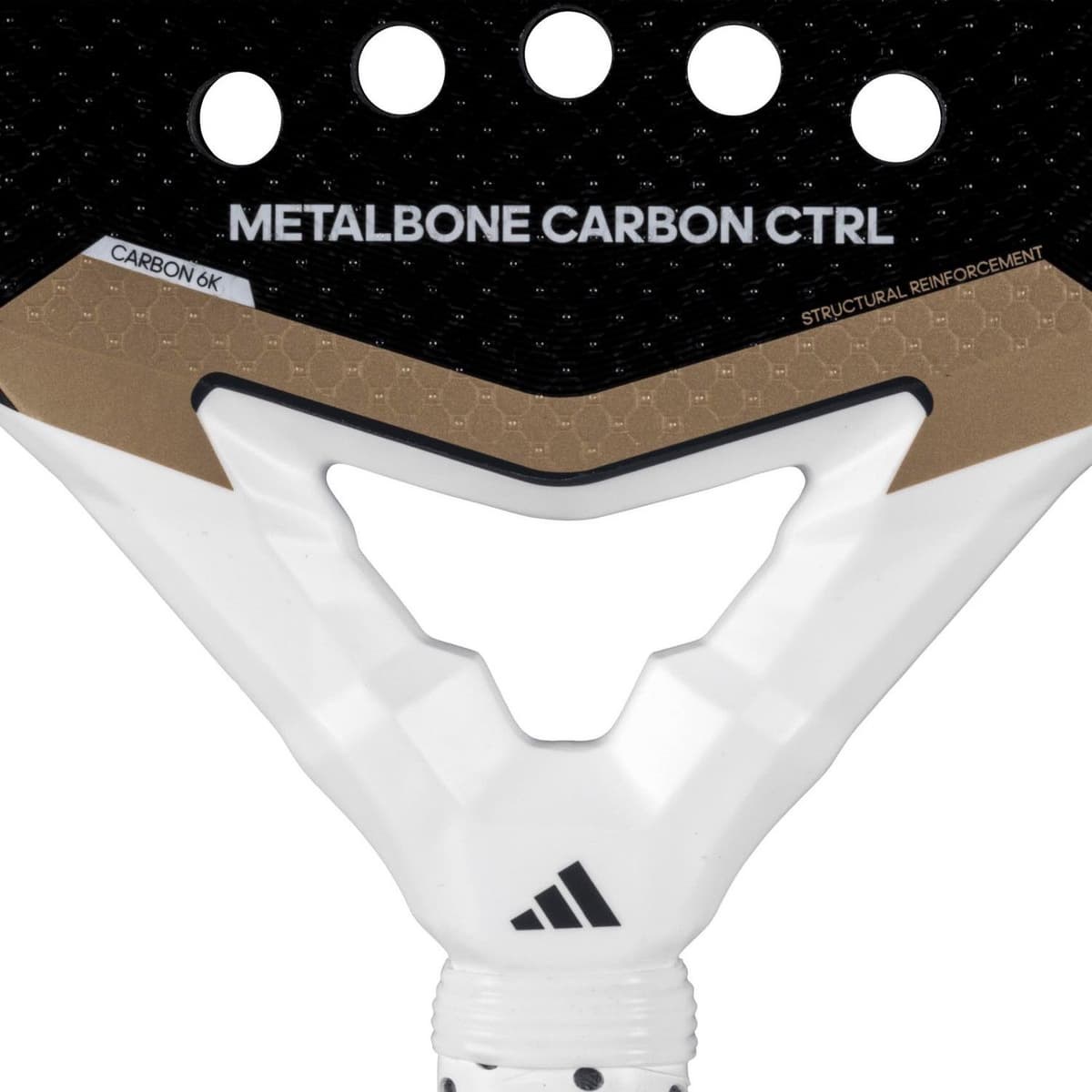 Adidas Metalbone Carbon Control 3.4 Padelracket Competitie Zwart 1 thumbnail 7