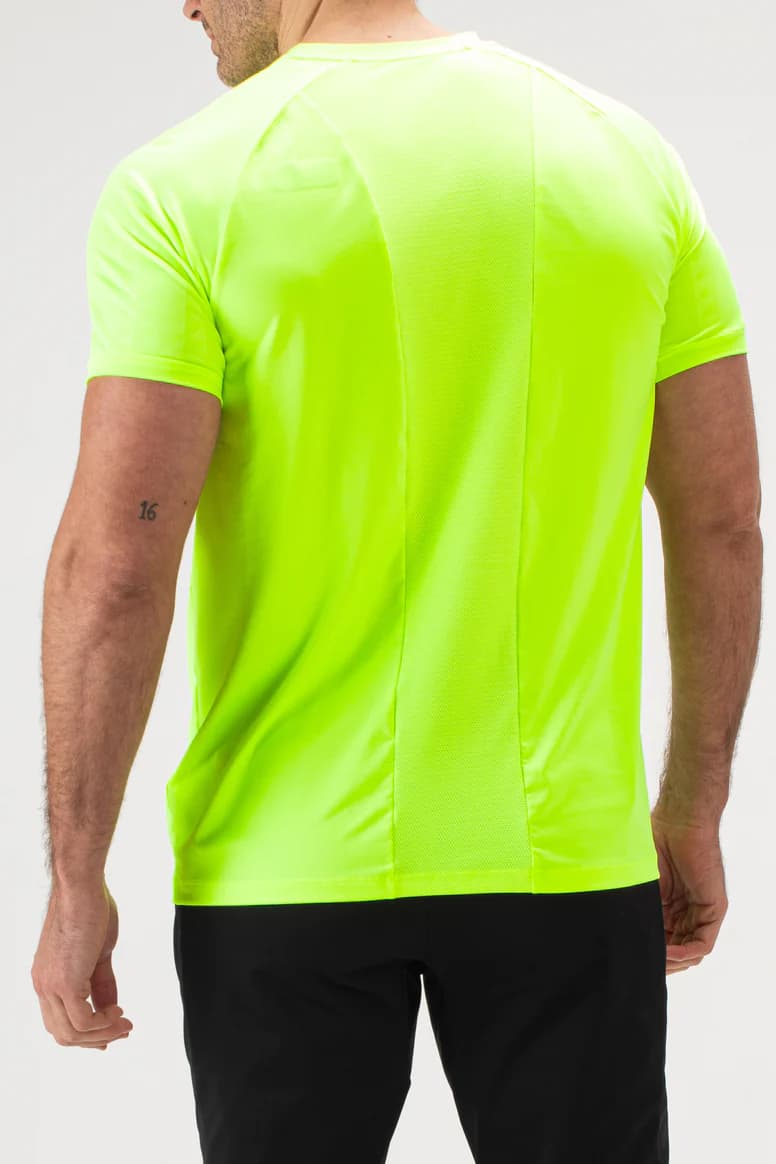 Sjeng Sports Uberto Tennis Polo Heren Geel L thumbnail 5