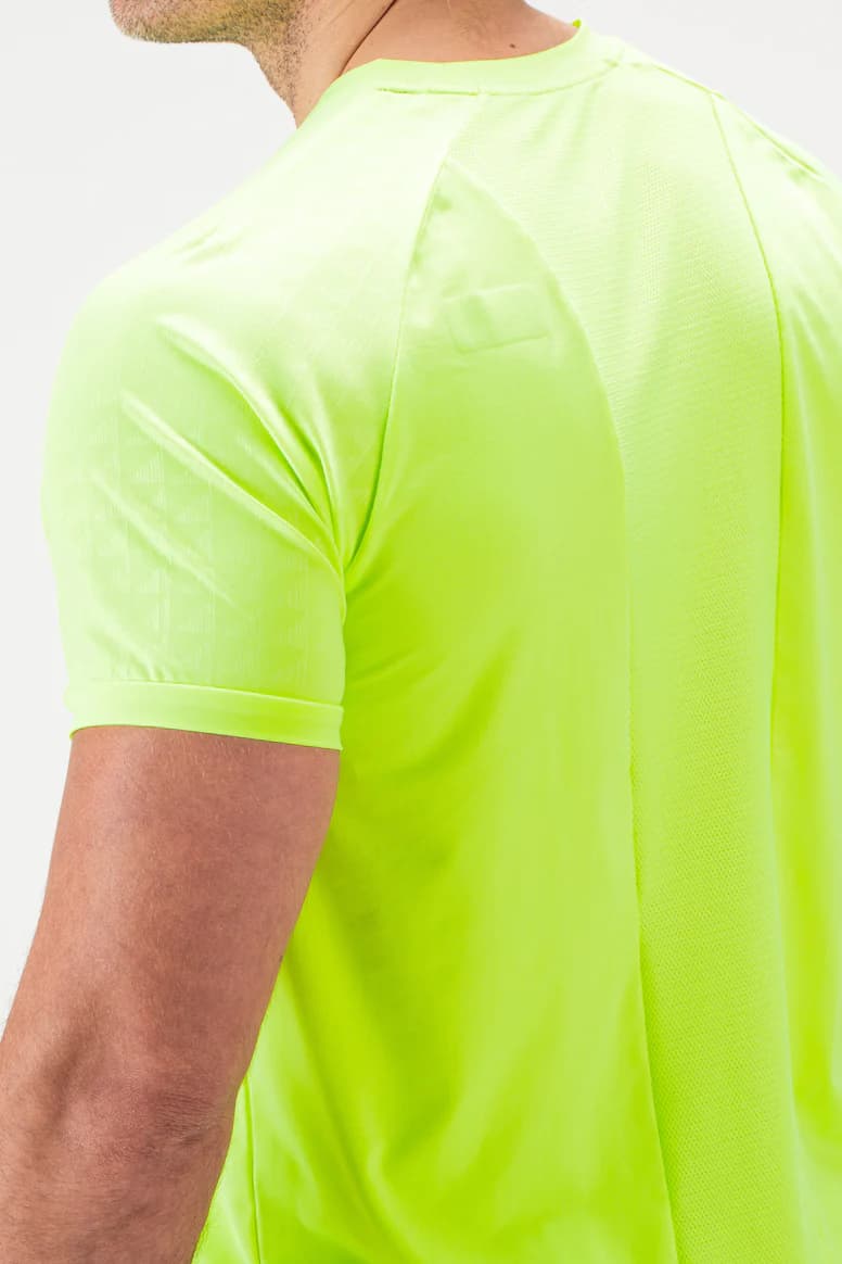 Sjeng Sports Uberto Tennis Polo Heren Geel L thumbnail 3