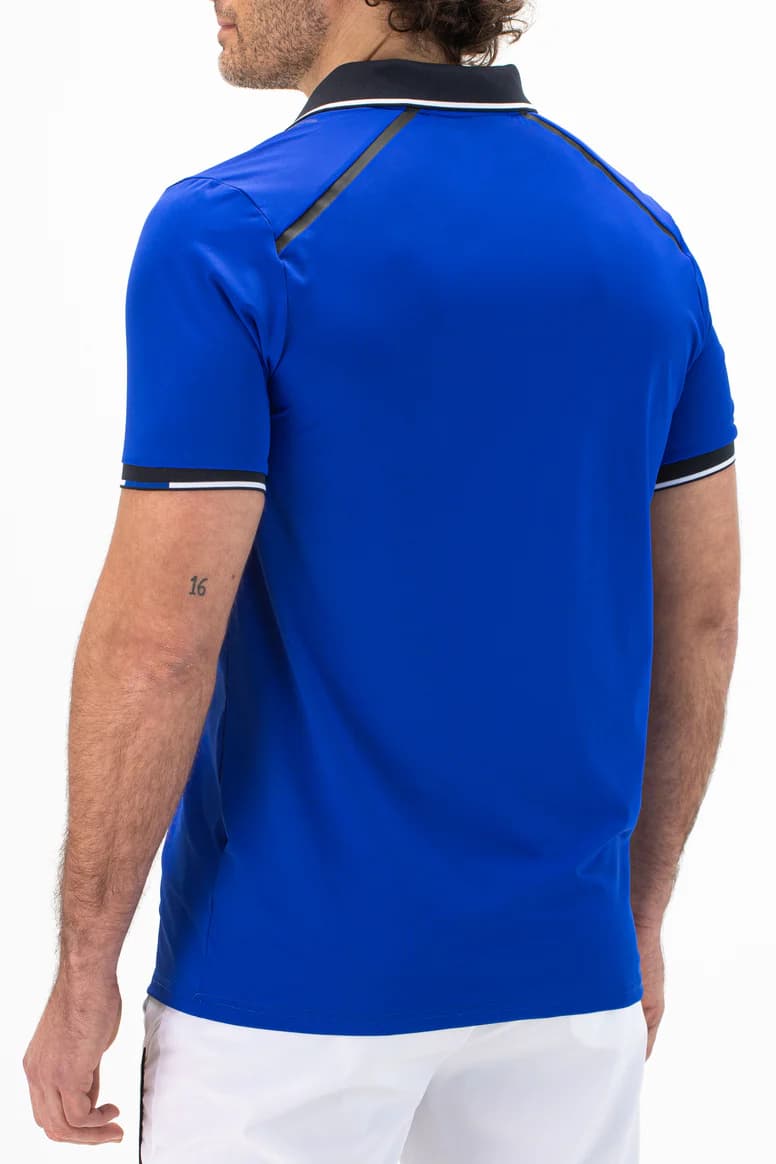 Sjeng Sports Bocar Tennis Polo Heren Kobalt L thumbnail 5