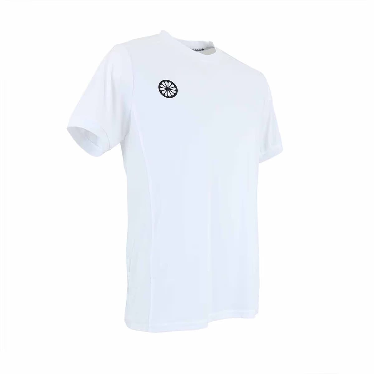 Indian Maharadja Kadiri Tennis Shirt Heren Wit L thumbnail 4