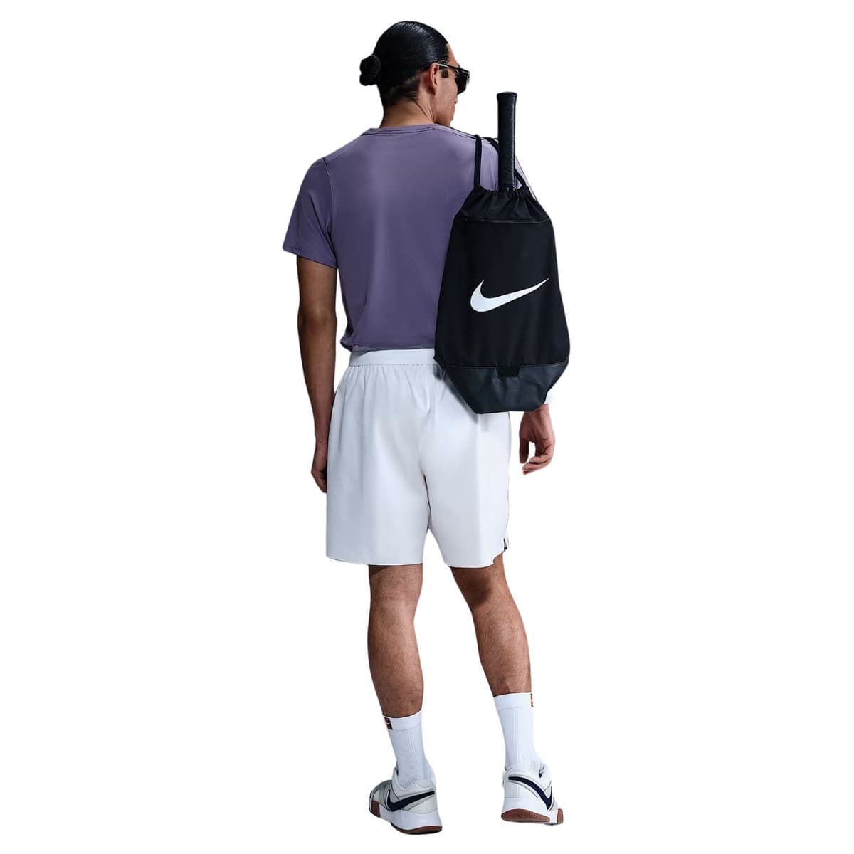 Nike Court Advantage Tennis Shirt Heren Lila Xl thumbnail 2