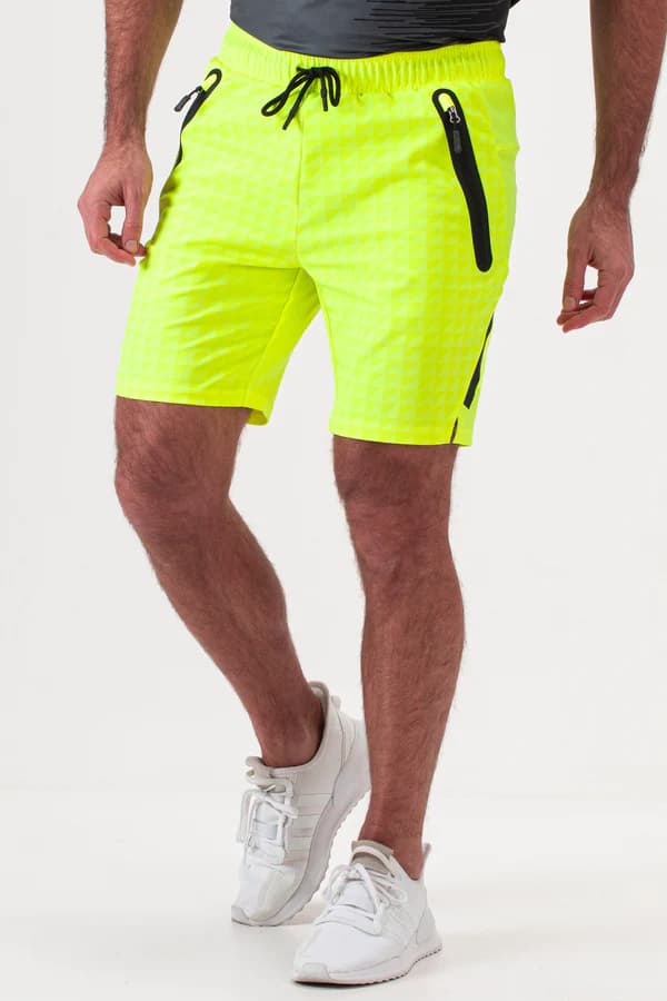 Sjeng Sports Yvor Tennis Short Heren Geel 2xl thumbnail 3
