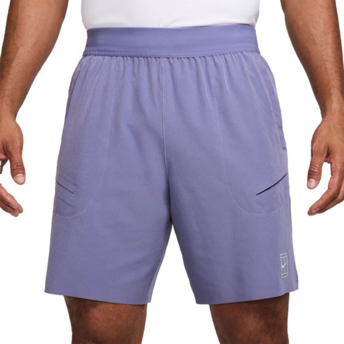 Nike Court Advantage Tennis Short Heren Lila S