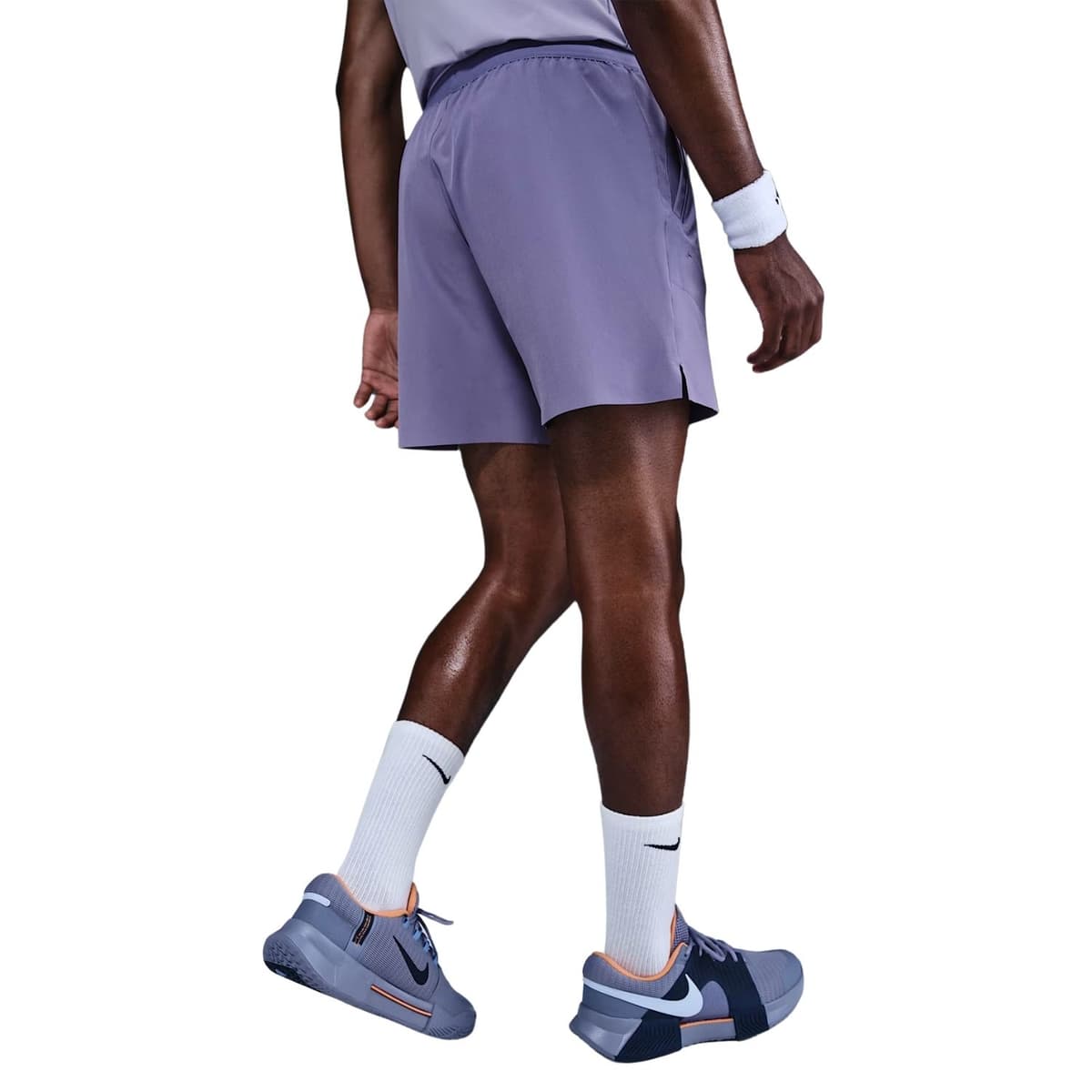 Nike Court Advantage Tennis Short Heren Lila S thumbnail 4