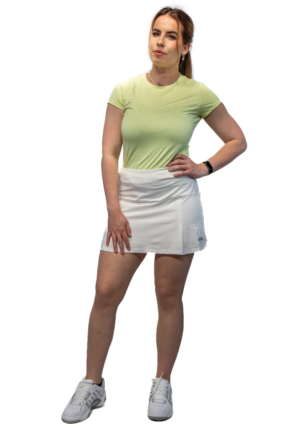 Sjeng Sports Deidre Tennis Polo Dames Geel M/38 thumbnail 3