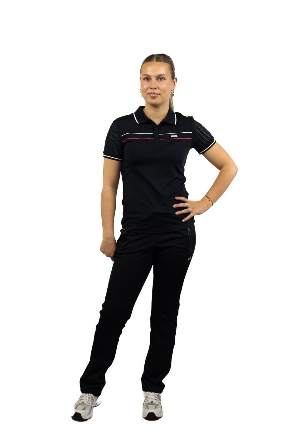 Sjeng Sports Hira Tennis Polo Dames Donkerblauw S/36