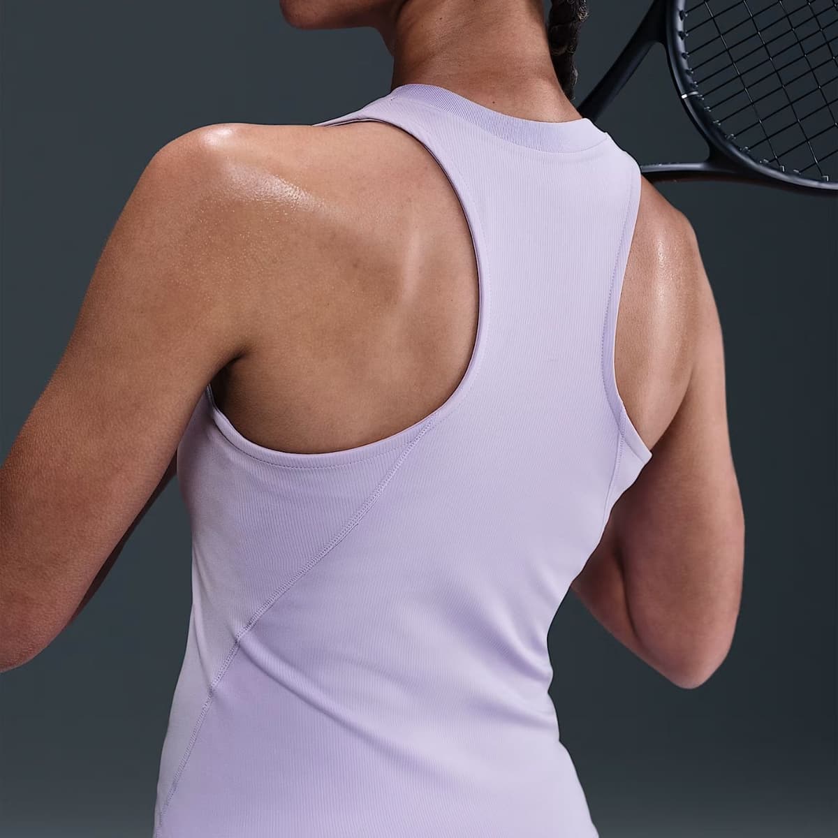 Nike Court Advantage Tennis Singlet Dames Lila S/36 thumbnail 5