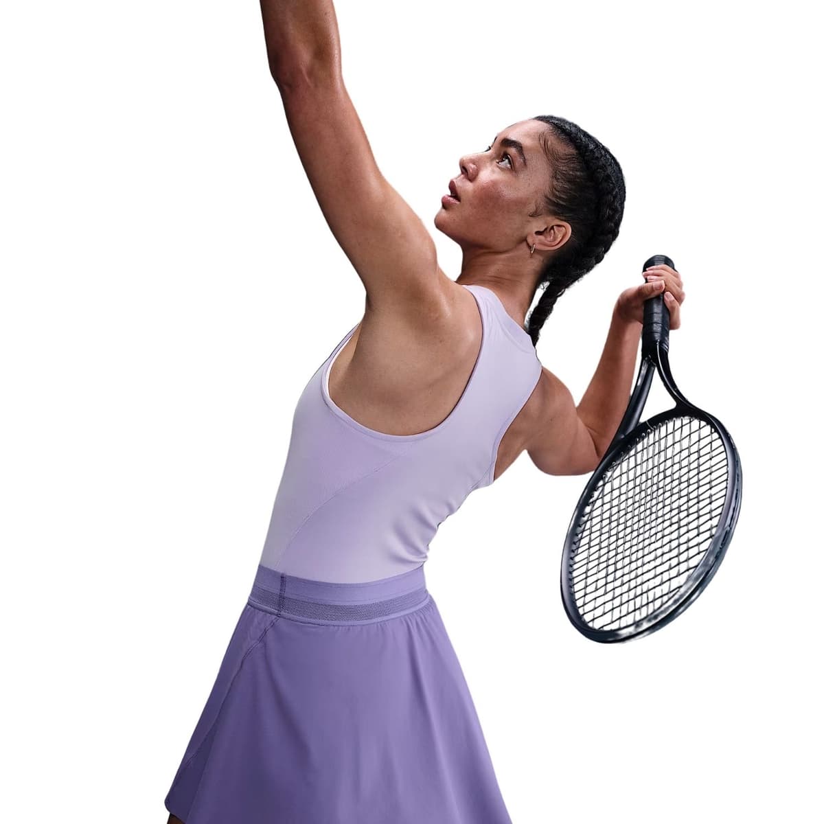 Nike Court Advantage Tennis Singlet Dames Lila S/36 thumbnail 4