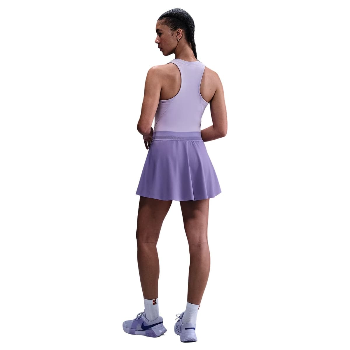Nike Court Advantage Tennis Singlet Dames Lila S/36 thumbnail 2