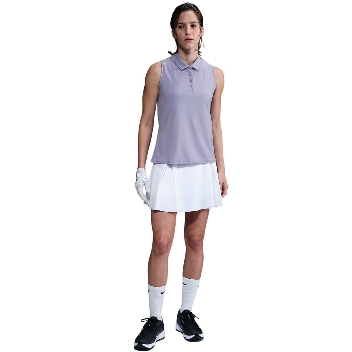 Nike Victory Tennis Singlet Dames Lila M/38 thumbnail 3