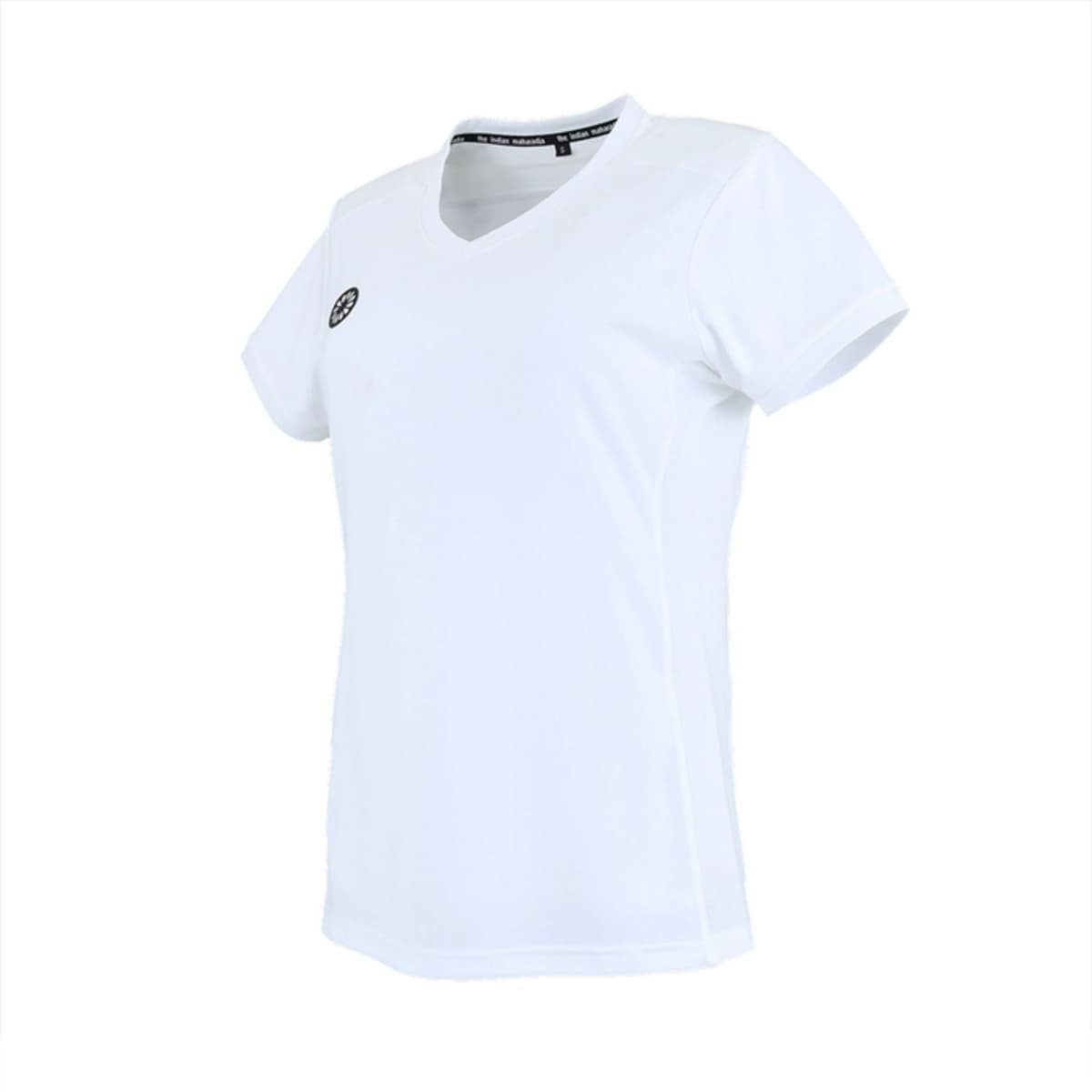 Indian Maharadja Kadiri Tennis Shirt Dames  ++ Wit Xs/34 thumbnail 2