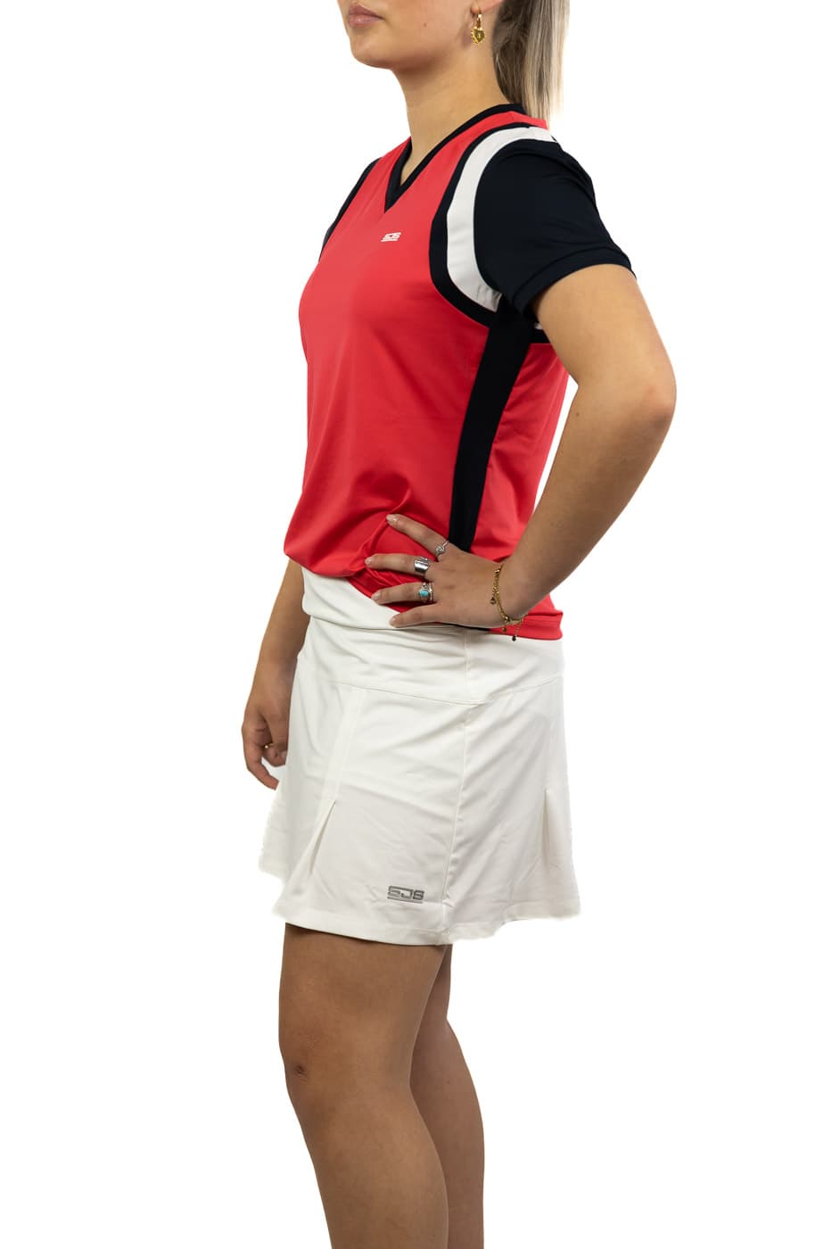 Sjeng Sports Monica Tennisrok Dames Wit Xl/42 thumbnail 3