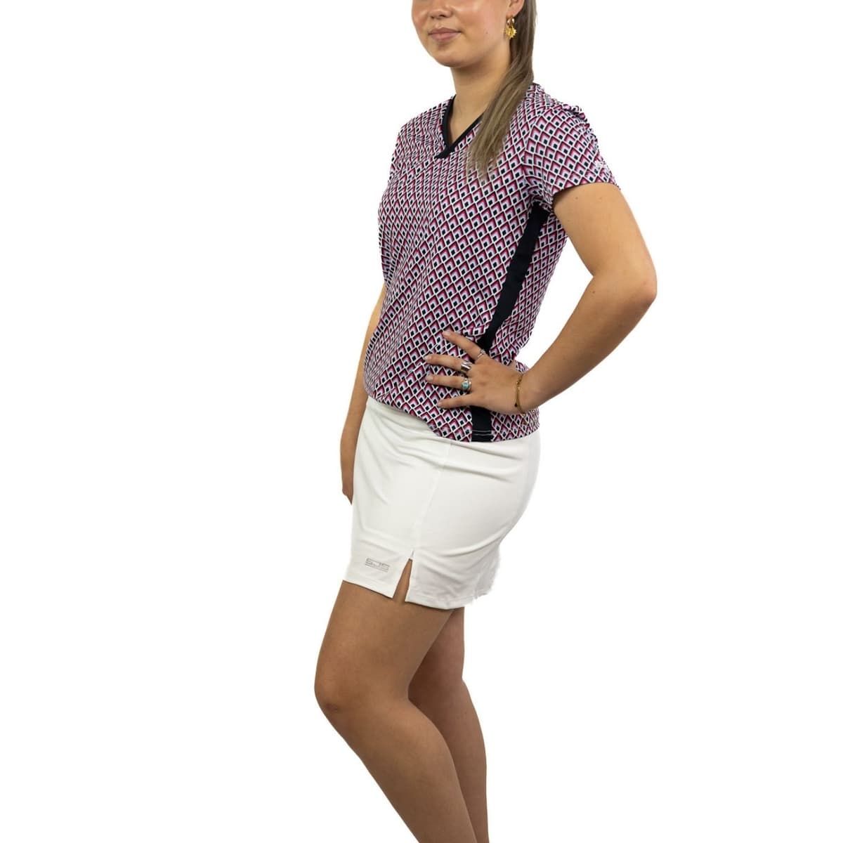 Sjeng Sports Winner Curl Tennisrok Dames Wit Xl/42 thumbnail 2