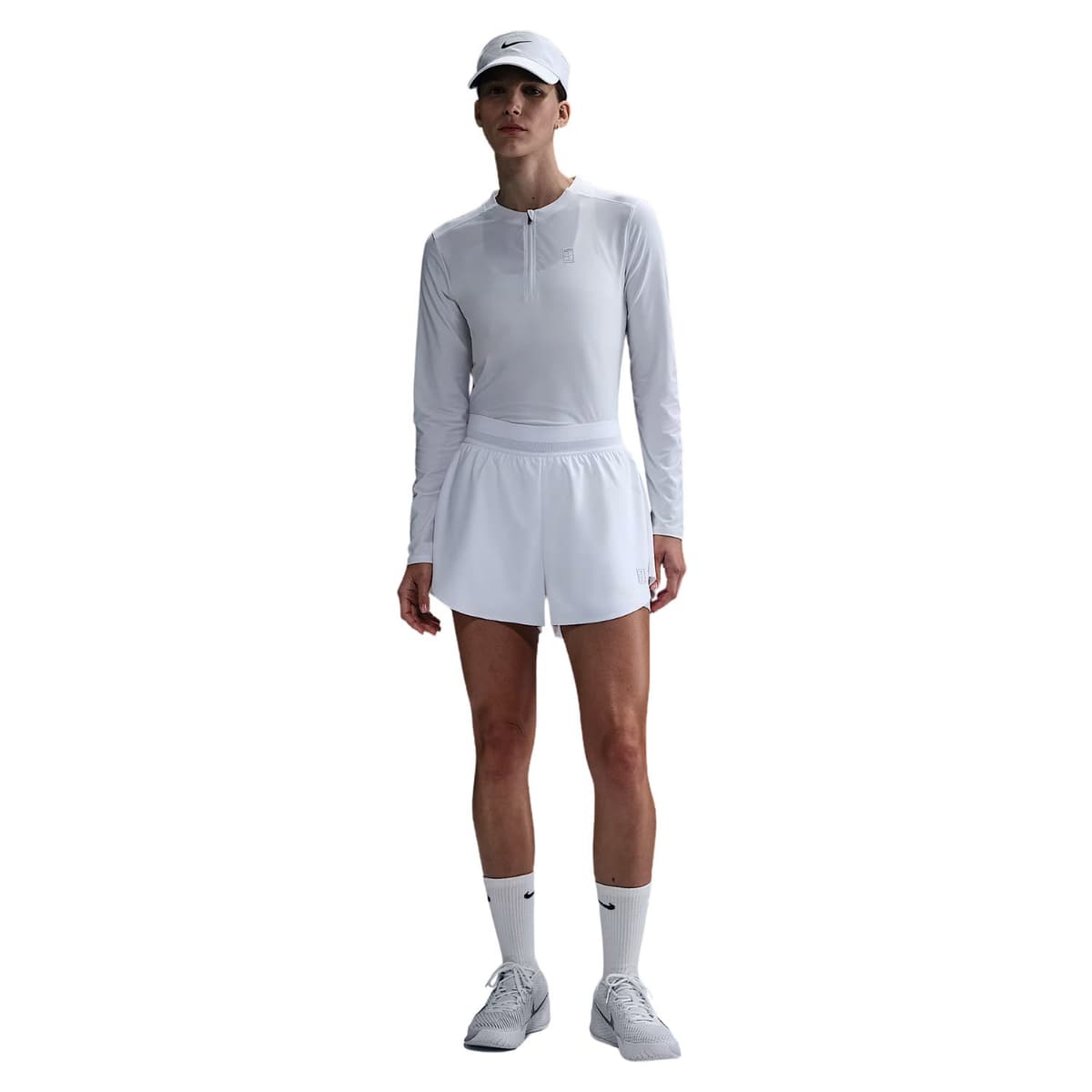 Nike Court Ace Advantage Tennisrok Dames Wit M/38