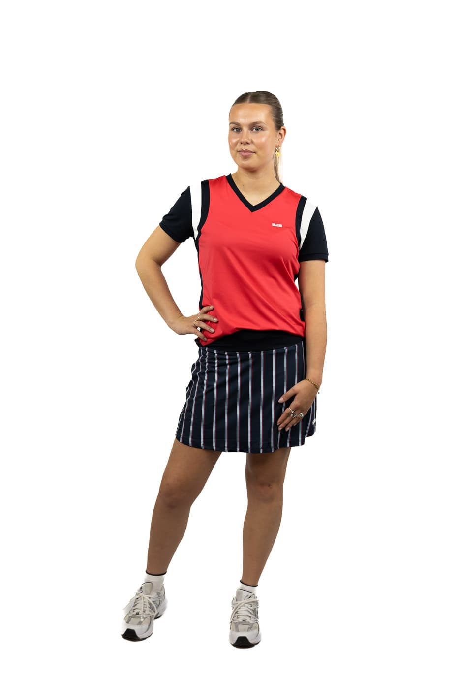 Sjeng Sports Leanne Tennisrok Dames Donkerblauw S/36 thumbnail 5