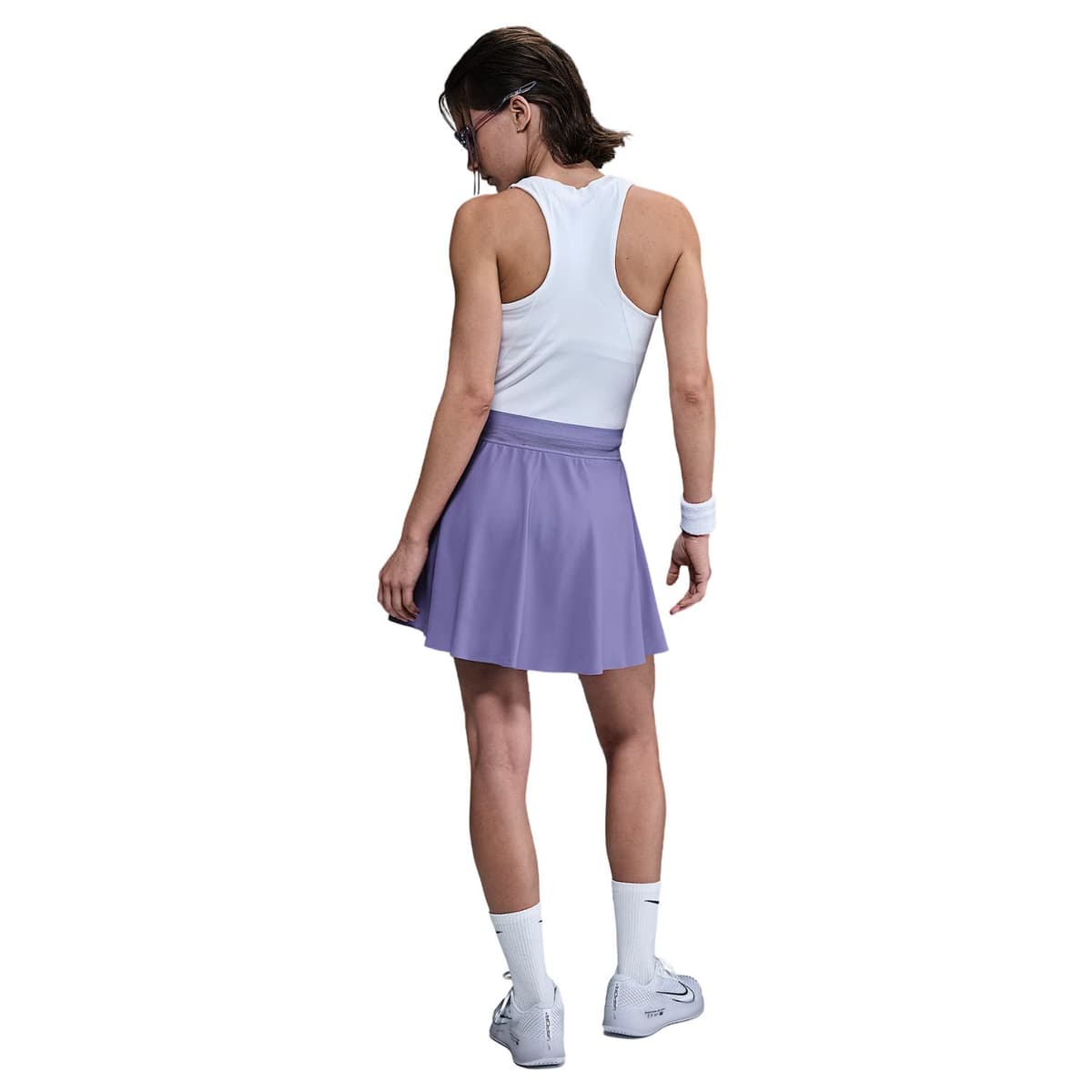 Nike Court Ace Advantage Tennisrok Dames Donkerblauw S/36 thumbnail 4