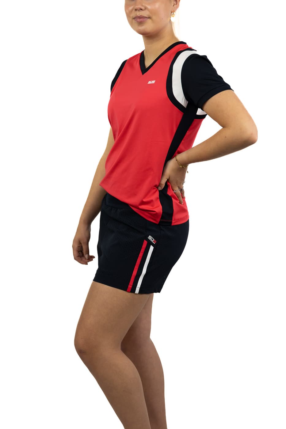 Sjeng Sports Lexi Tennis Short Dames Donkerblauw L/40 thumbnail 3