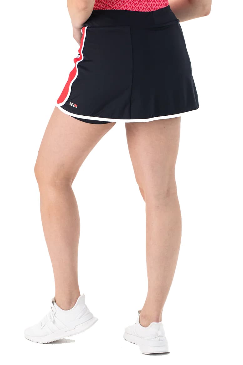 Sjeng Sports Lorena Tennis Short Dames Donkerblauw L/40 thumbnail 4