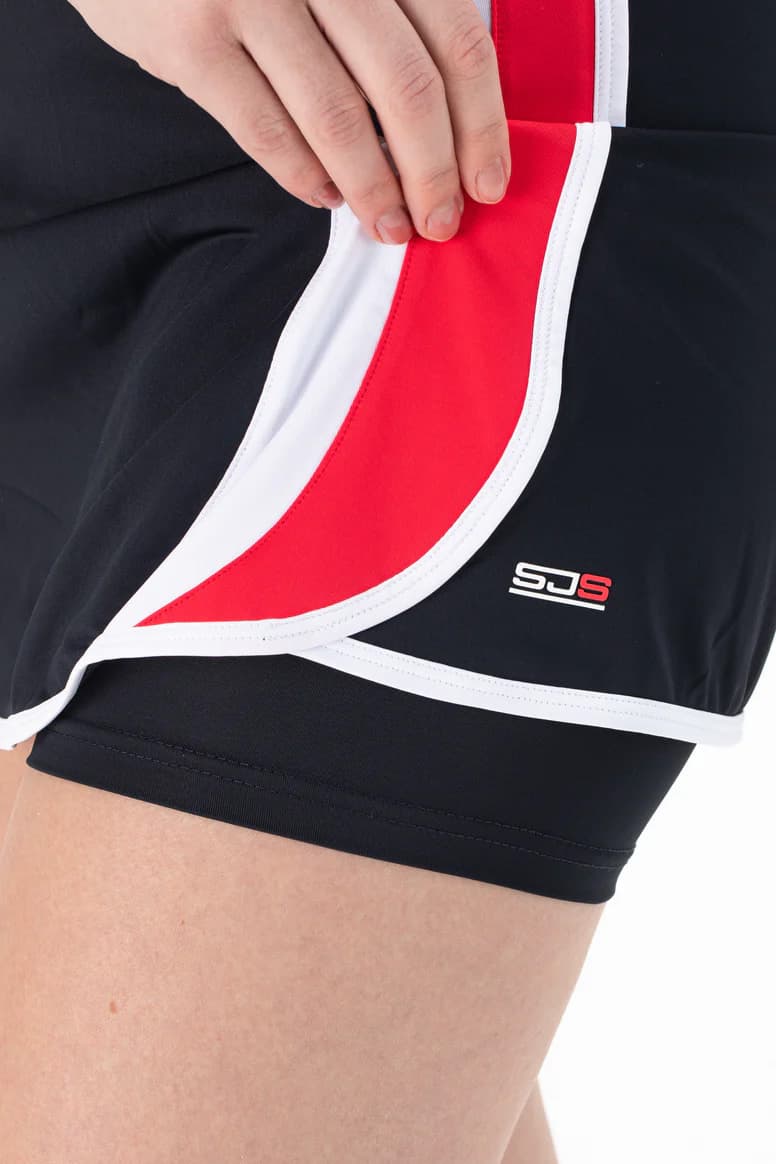 Sjeng Sports Lorena Tennis Short Dames Donkerblauw L/40 thumbnail 2