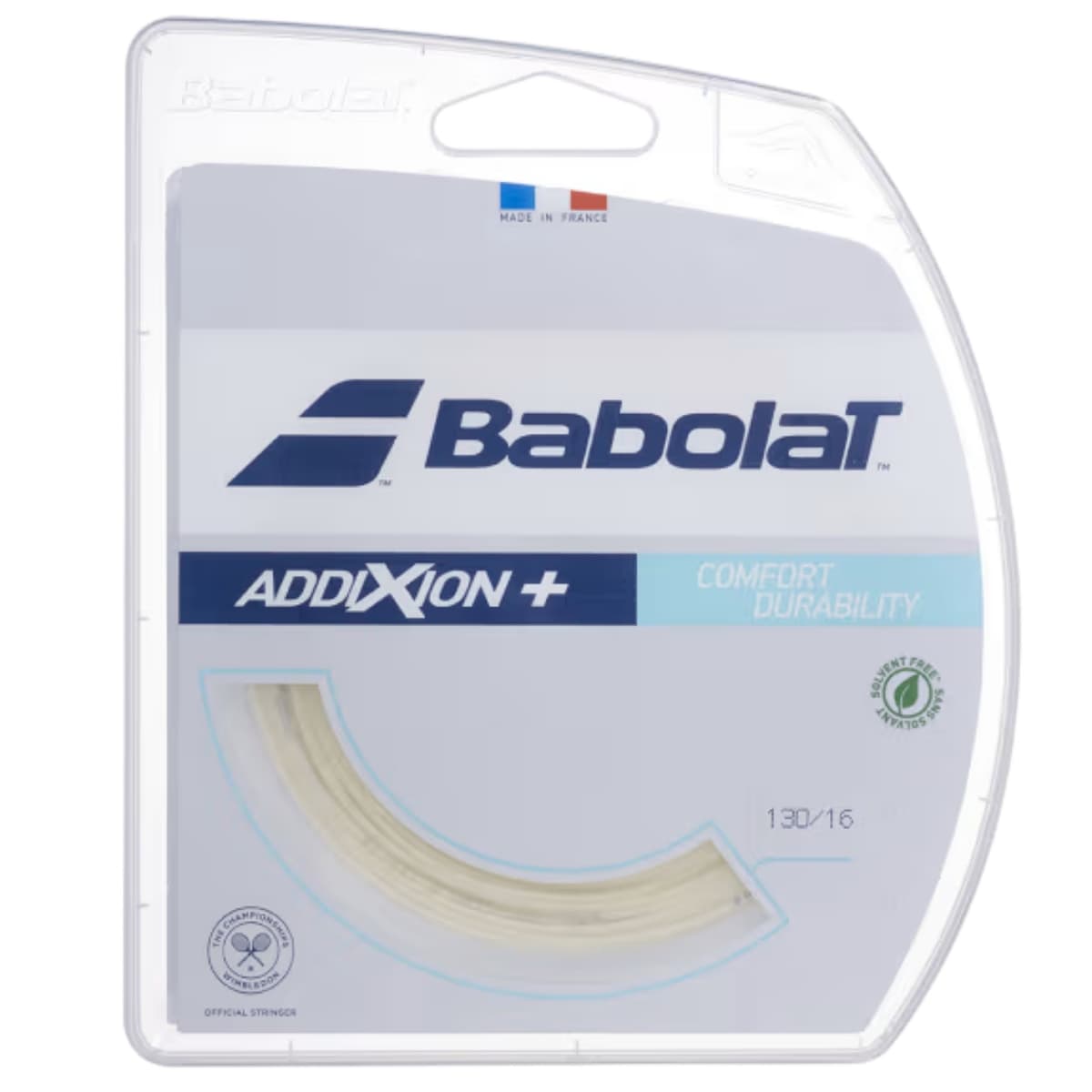 Babolat Addixion + 12m Tennis Bespanning Wit 1