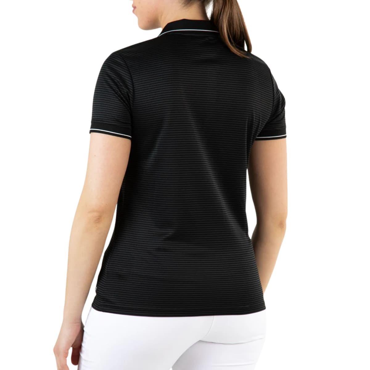 Sjeng Sports Perth Polo Dames Zwart L/40 thumbnail 4