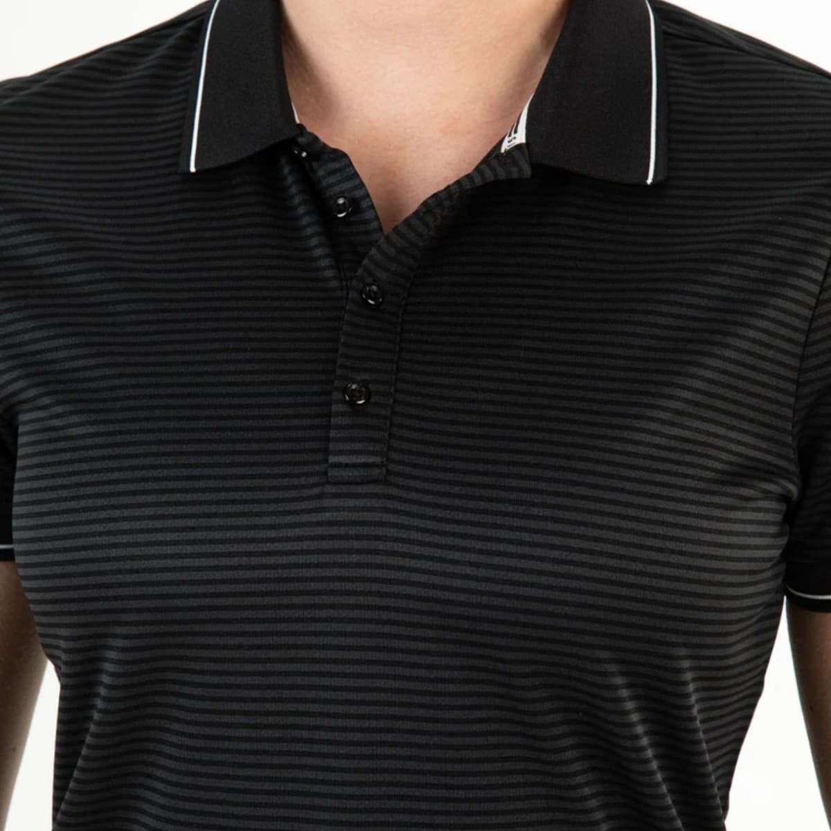 Sjeng Sports Perth Polo Dames Zwart L/40 thumbnail 2