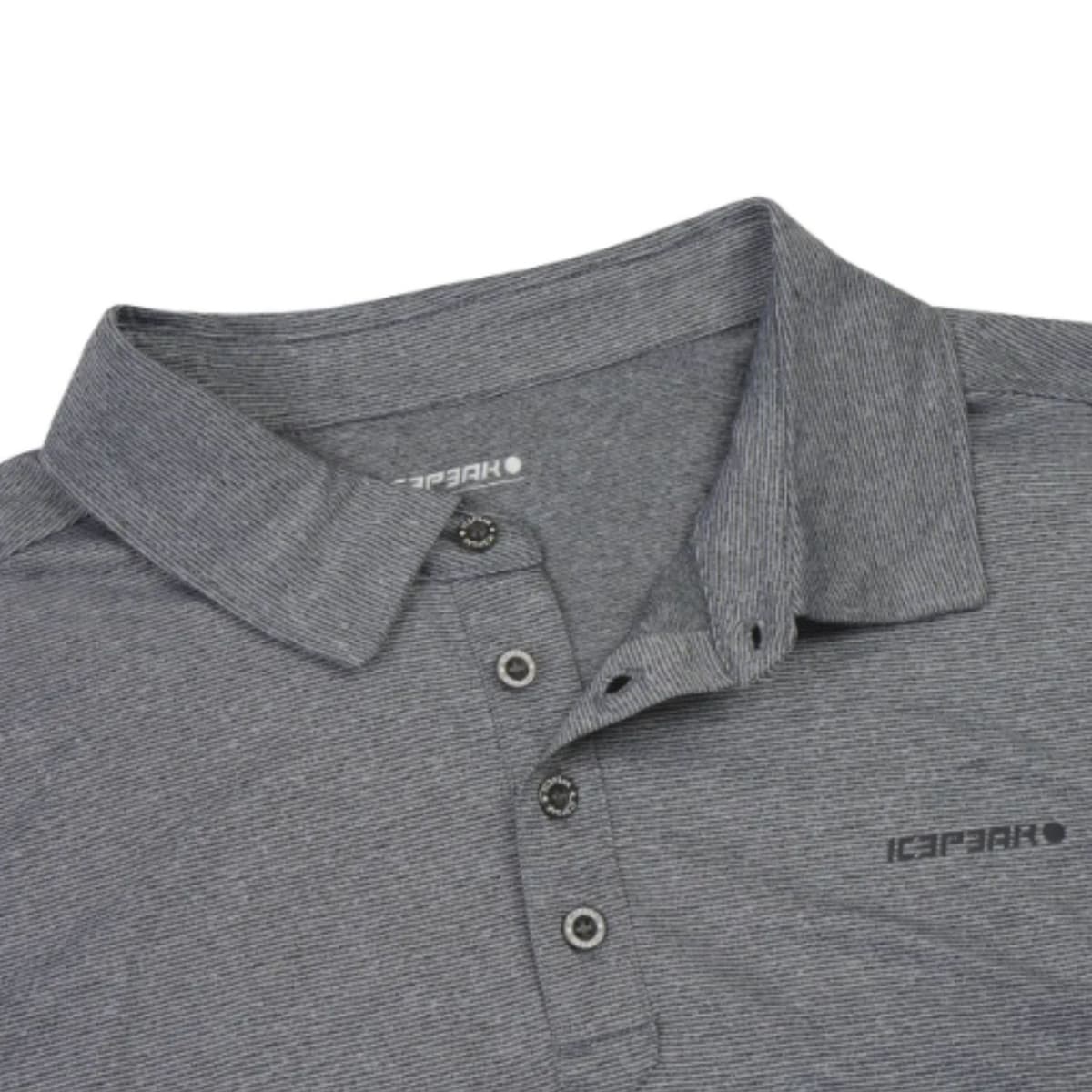 Ice Peak Bridgton Polo Heren Grijs M thumbnail 4