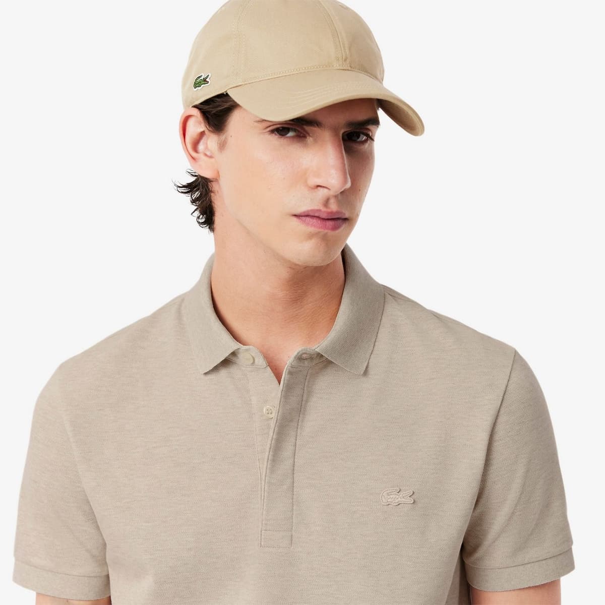 Lacoste 1hp3 S/s Polo Heren Grijs 4xl thumbnail 5